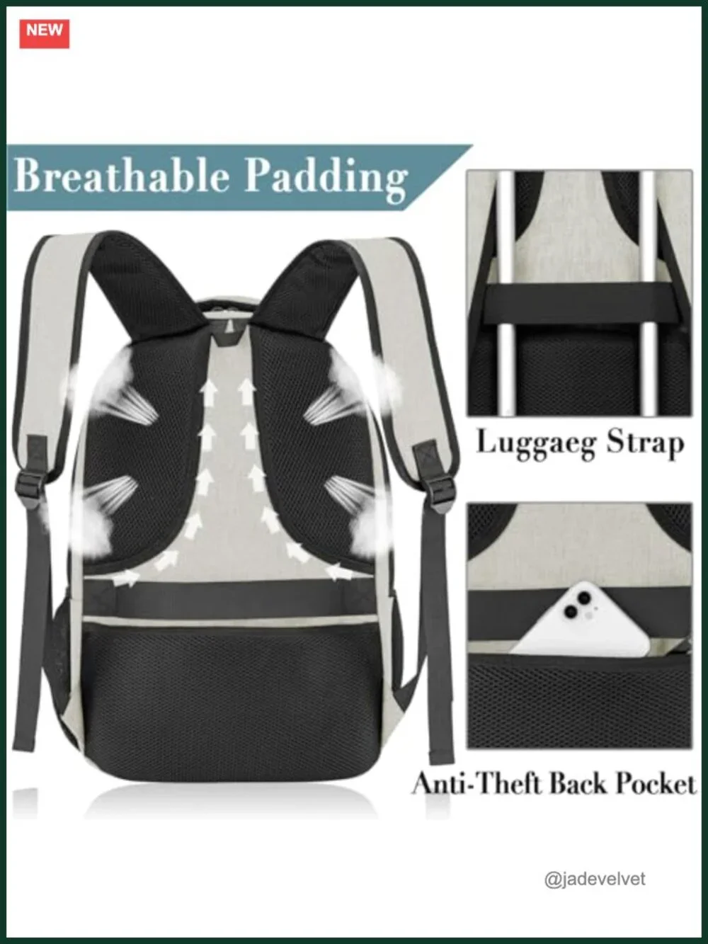 N/A versatile backpack
